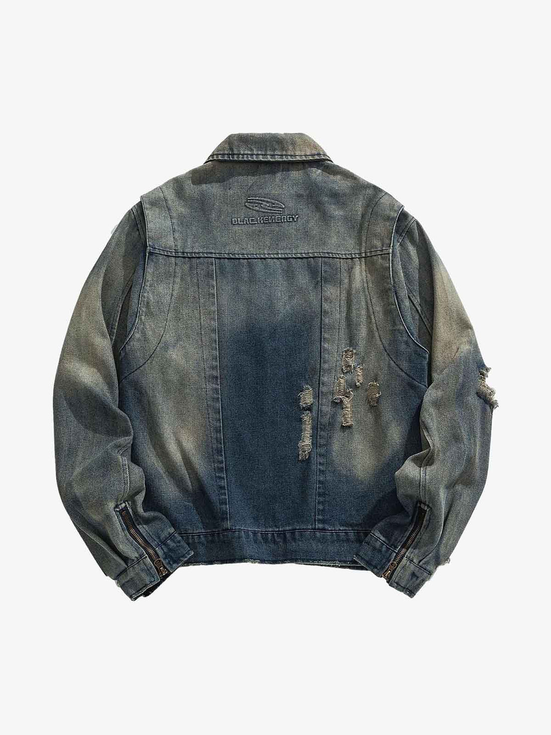 Jaqueta Pavtros Vintage Washed Denim