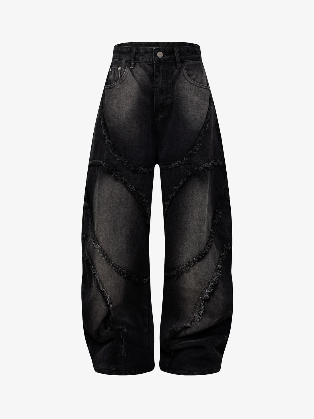 Calça Pavtros Washed Distressed Raw Edge - foto 1