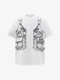 Jacket Print Graphic T-Shirt