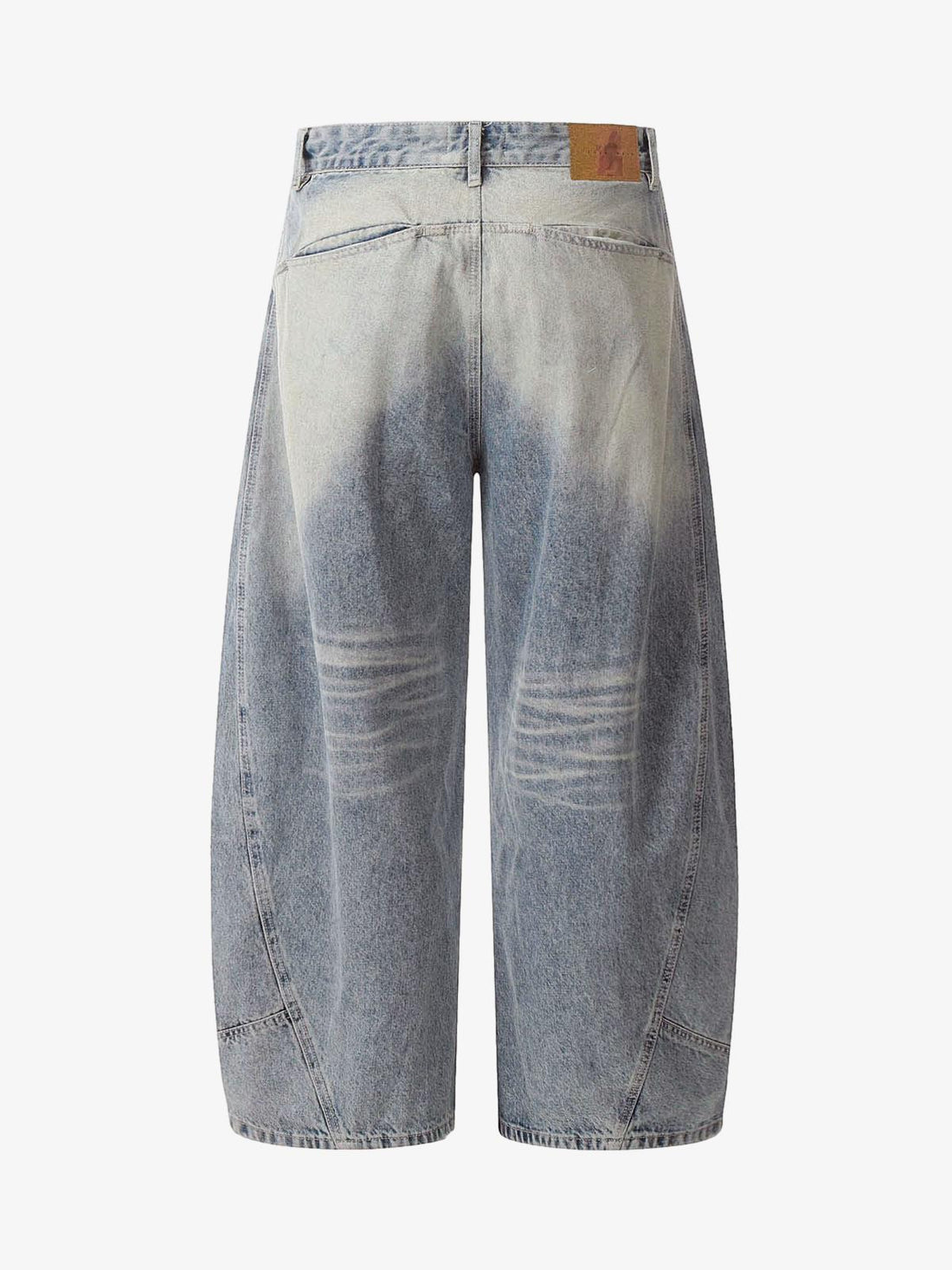 Calça Pavtros Distressed Baggy Barrel Jeans