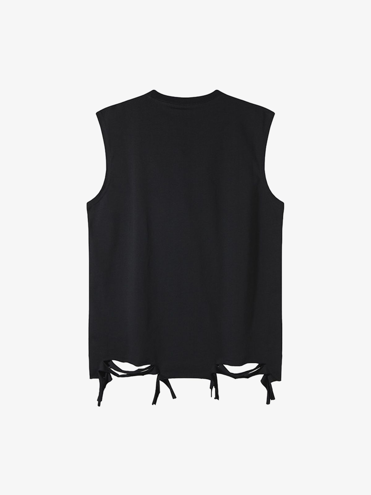 Camiseta Pavtros Retro Tattered Print Vest - foto 14
