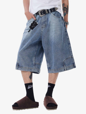 Short Pavtros Retro Reverse Design Washed Jorts - foto 1