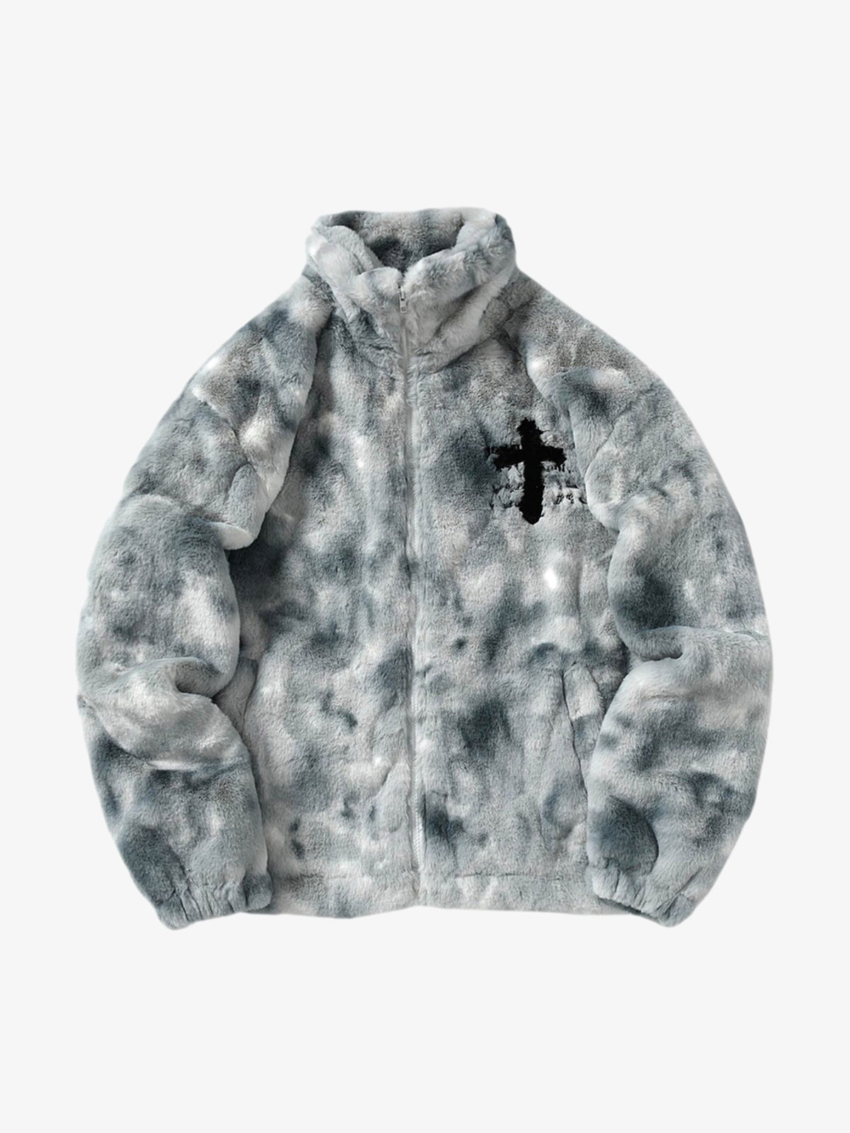 Jaqueta Pavtros Heavy-Duty Faux Lambswool Tie-Dye Urban - foto 20
