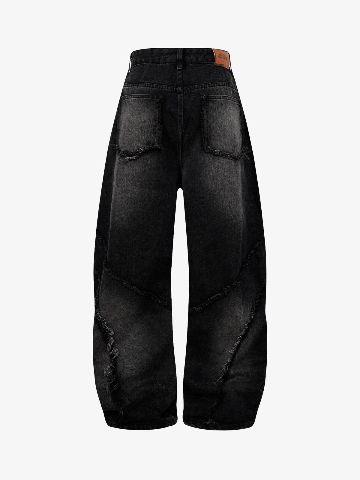Calça Pavtros Washed Distressed Raw Edge