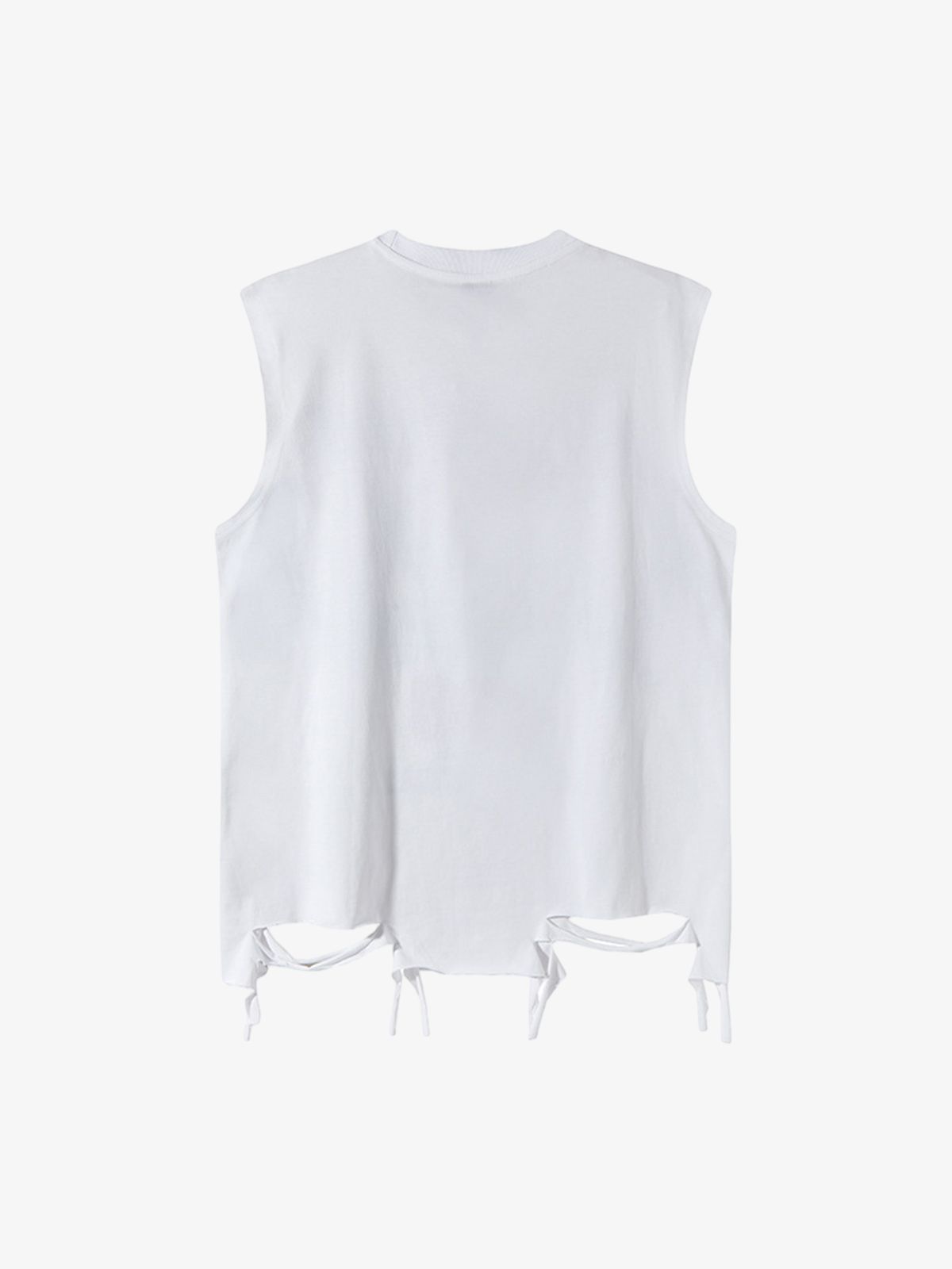 Camiseta Pavtros Retro Tattered Print Vest - foto 9