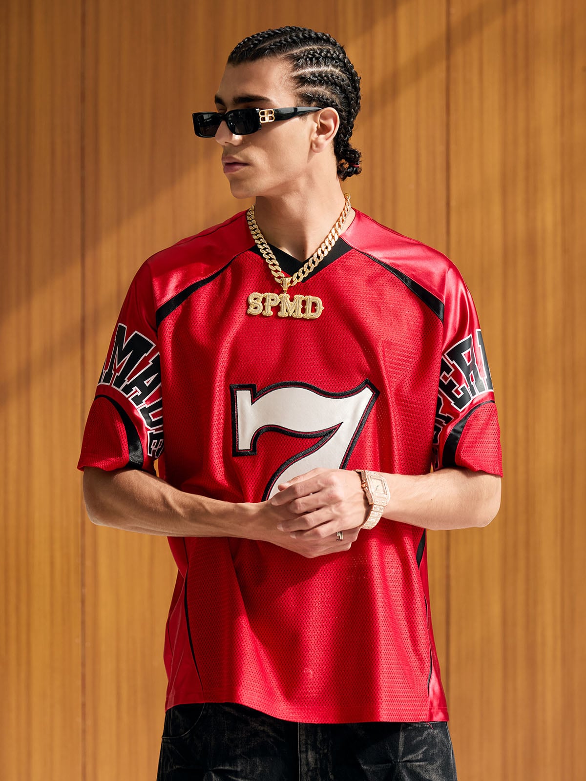 Camiseta Pavtros Sports Jersey Red Super Seven