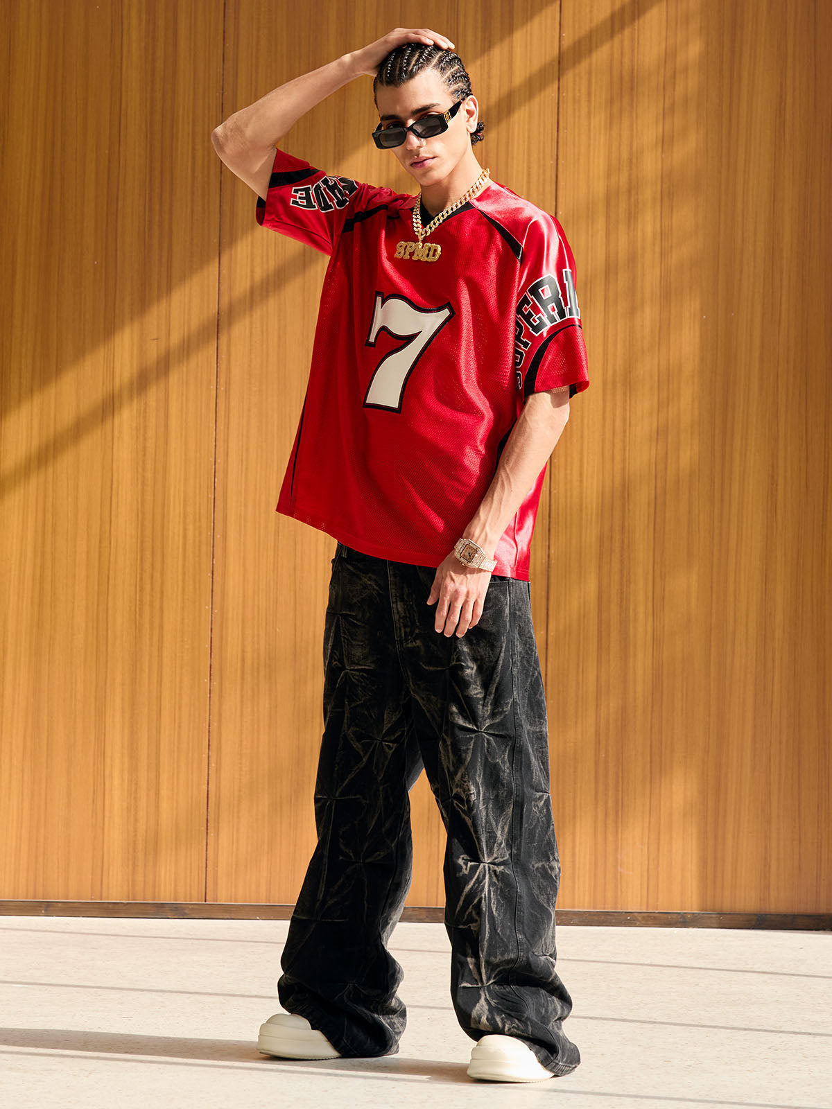 Camiseta Pavtros Sports Jersey Red Super Seven