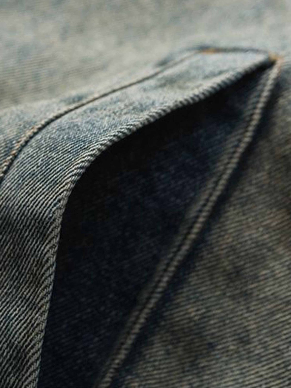 Jaqueta Pavtros Embroidered Do-over Denim Jacket - 1911 - foto 5