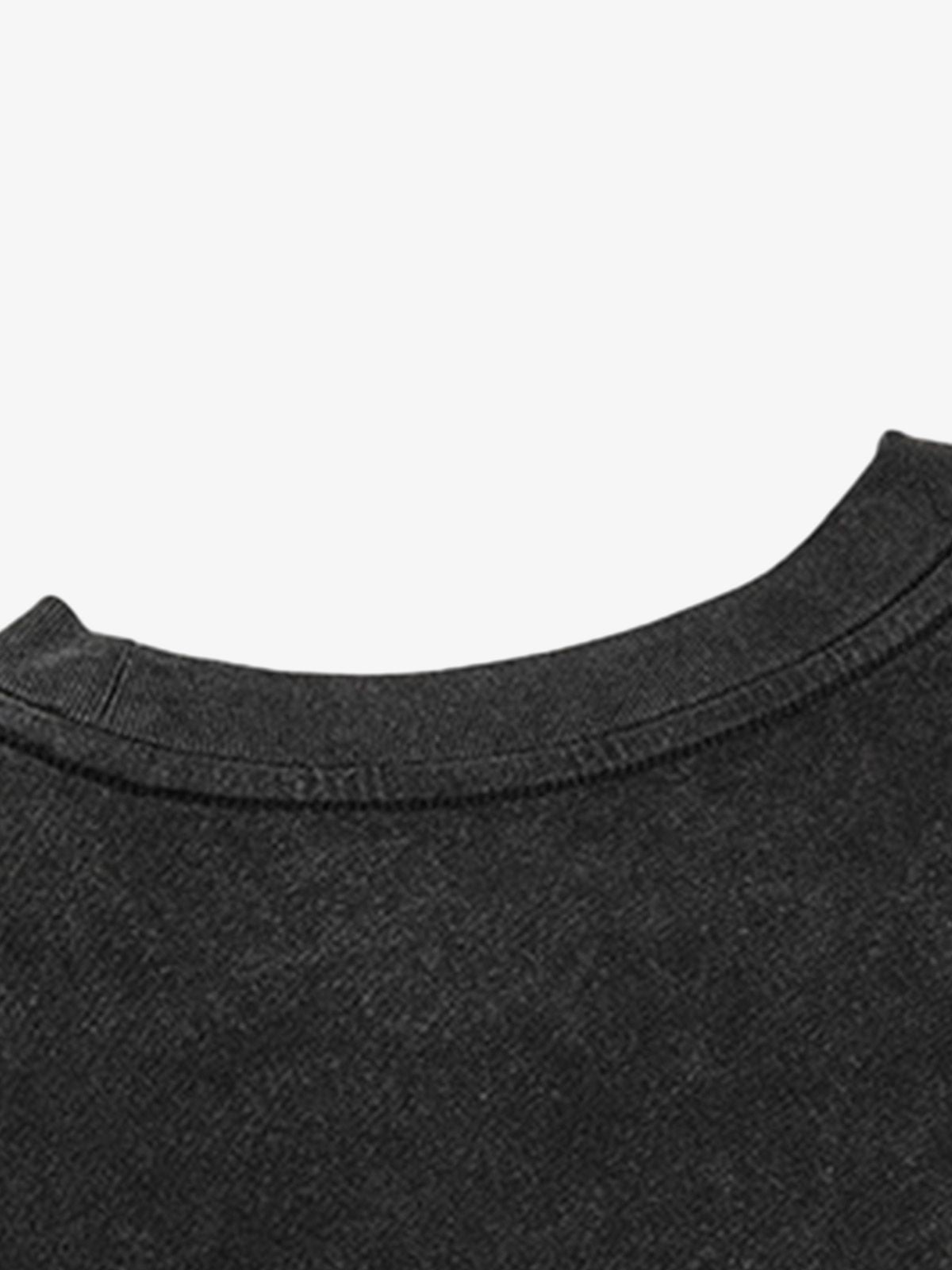 Camiseta Pavtros Black Wash Vintage Oversized - foto 8