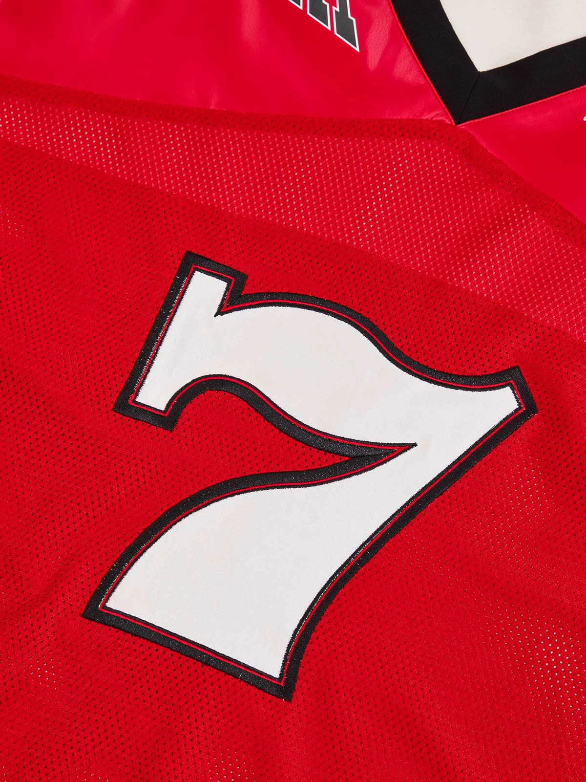 Camiseta Pavtros Studios Red Retro Jersey Oversized