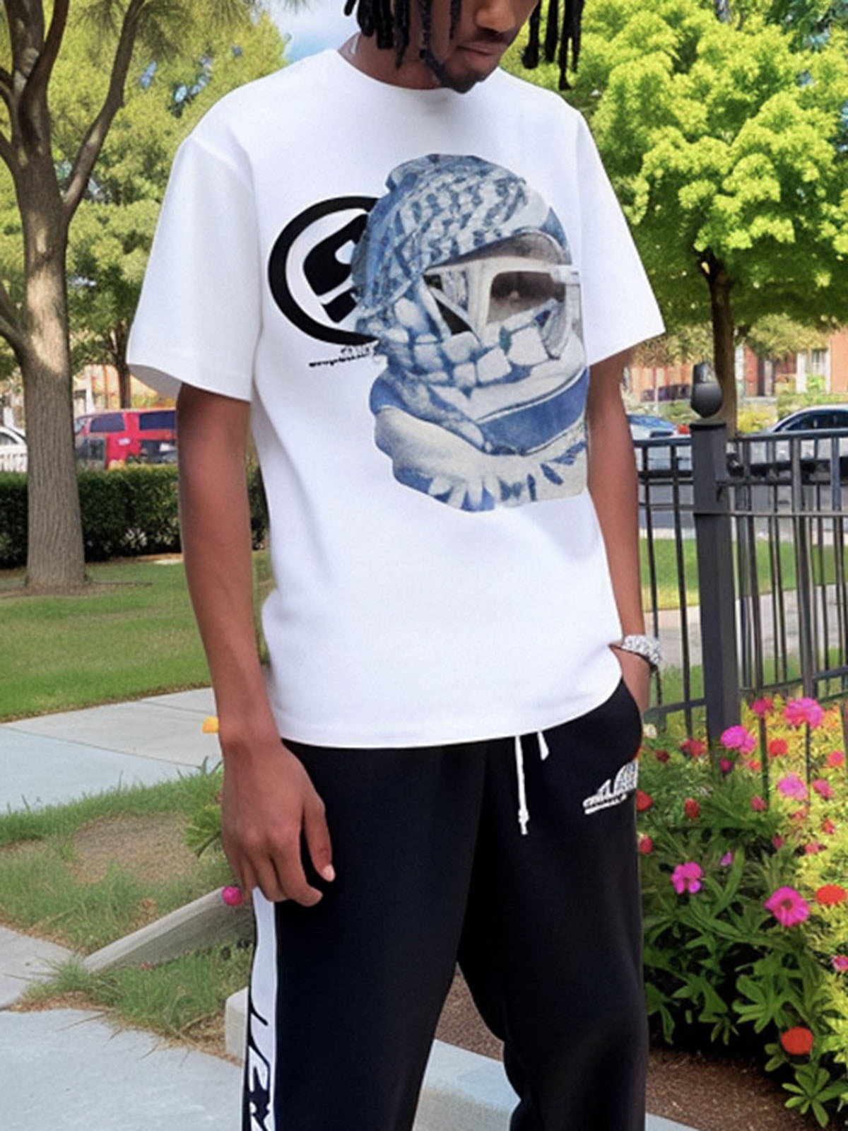 Camiseta Pavtros Shemagh Mask
