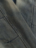 Jaqueta Pavtros Vintage Washed Denim