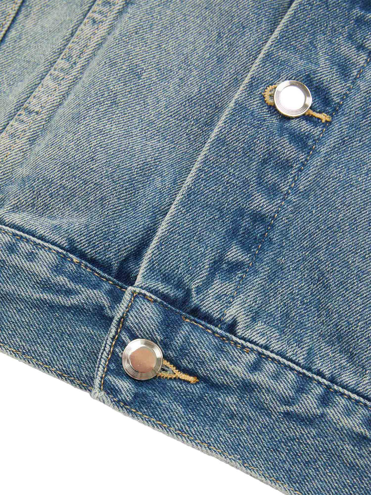 Jaqueta Pavtros Studios Pink Graff Denim Jacket — Foto 5