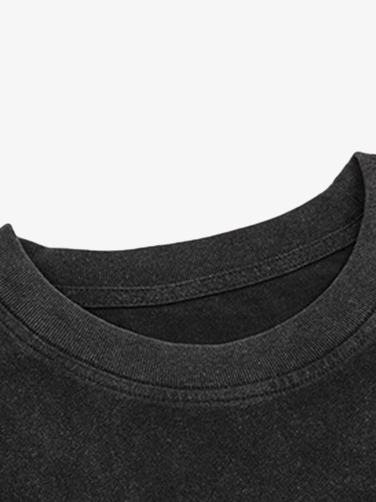 Camiseta Pavtros Black Wash Vintage Oversized - foto 5