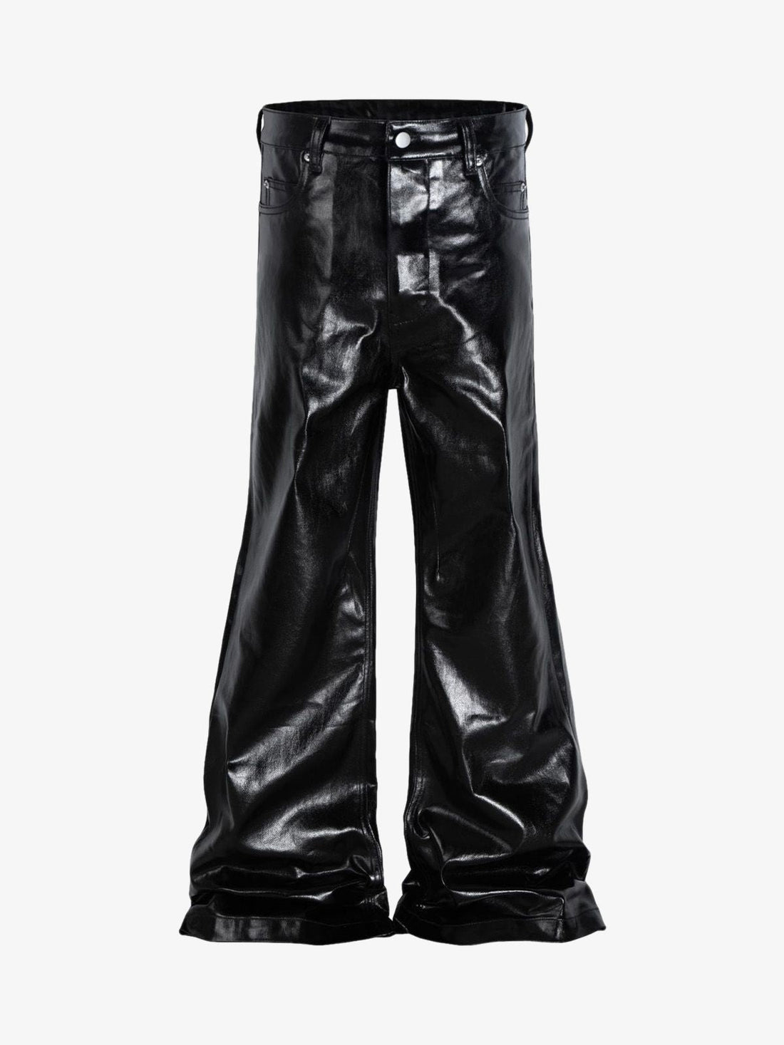 Calça Pavtros Glossy Patent Leather Flare - foto 1