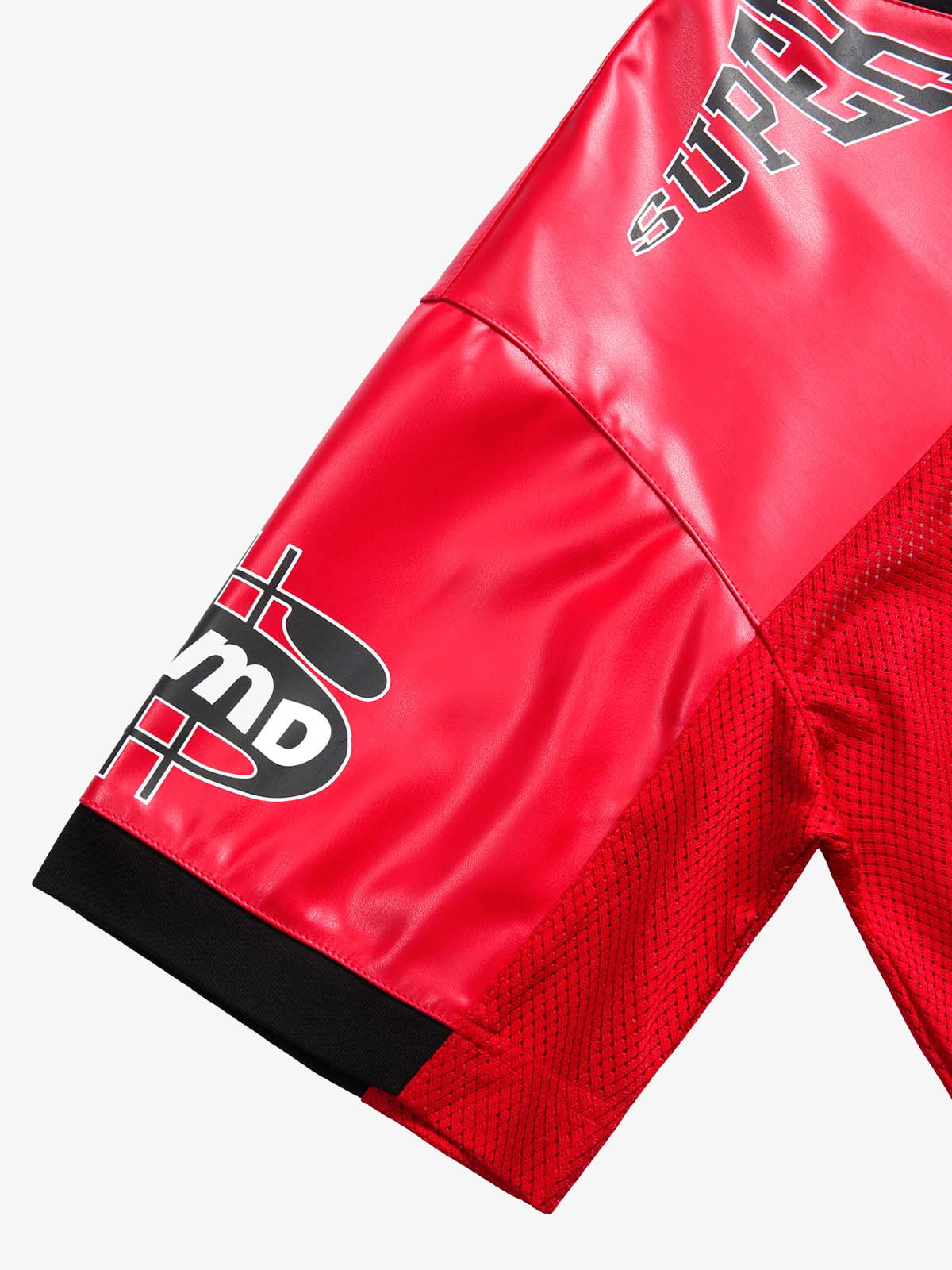 Camiseta Pavtros Studios Red Retro Jersey Oversized