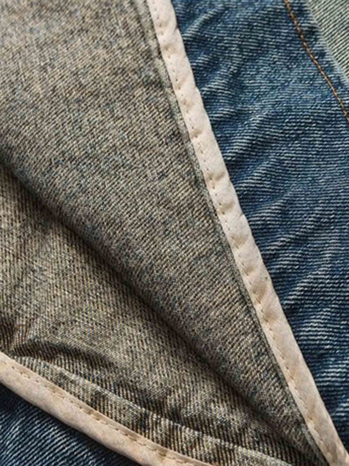 Jaqueta Pavtros Embroidered Do-over Denim Jacket - 1911 - foto 8