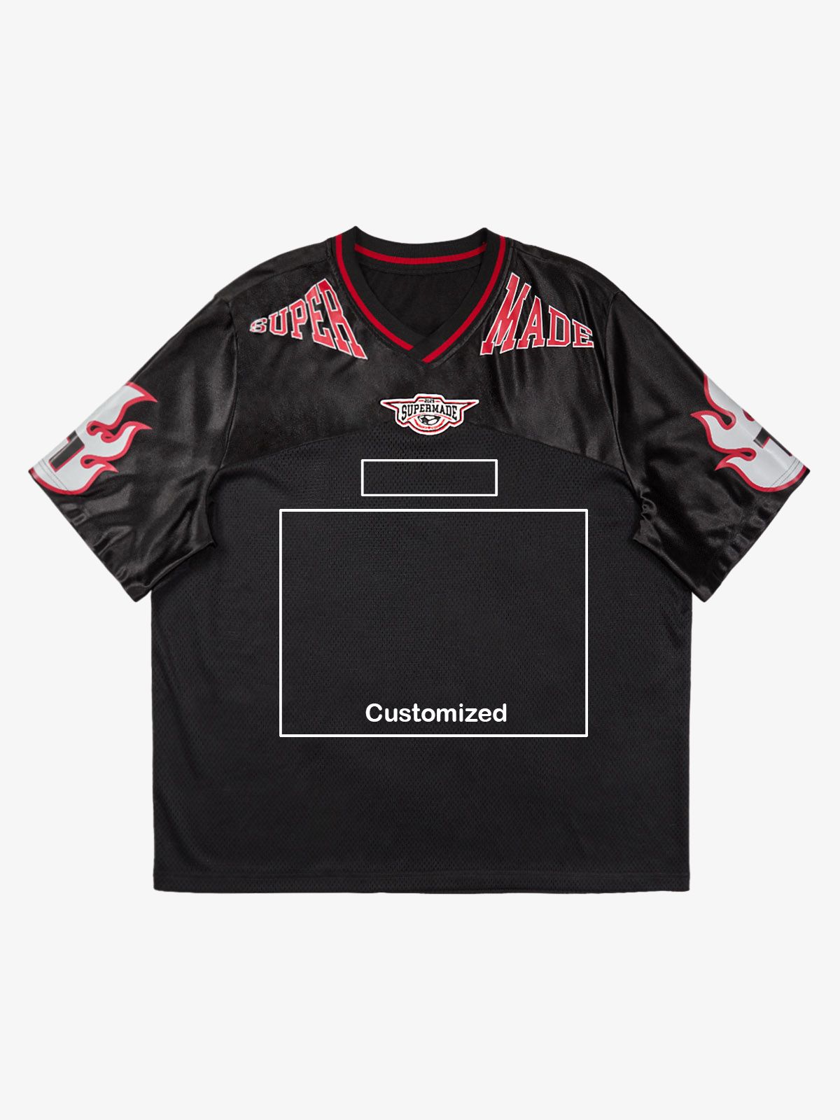 Camiseta Pavtros Original Flame Football Jersey