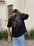 Camiseta Boxy Flowers