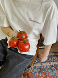 Camiseta BOXY DARK CHERRY