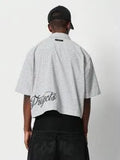 SUMWON Camisa Xadrez Ajustada com Bordado