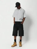 SUMWON Camisa Xadrez Ajustada com Bordado
