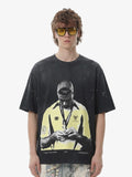 Vintage Soccer Figure Graphic T-Shirt