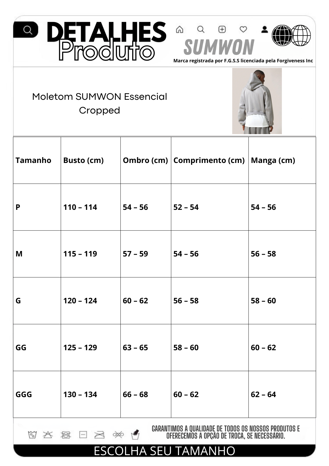 Moletom Pavtros Essencial Confort Fleece - foto 18