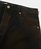 Calça Overlayed Denim Preta