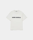 Doping Kontrolle T-shirt Bone White