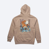 Clout Embroidered Hooded Fleece