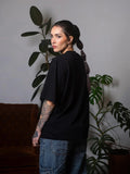 Camiseta Boxy Preta