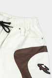 Shorts Barra Crew Circular B Garça (Off White)