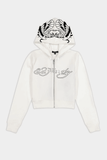 Moletom Ed Hardy Feminino Two Headed Snake (White)