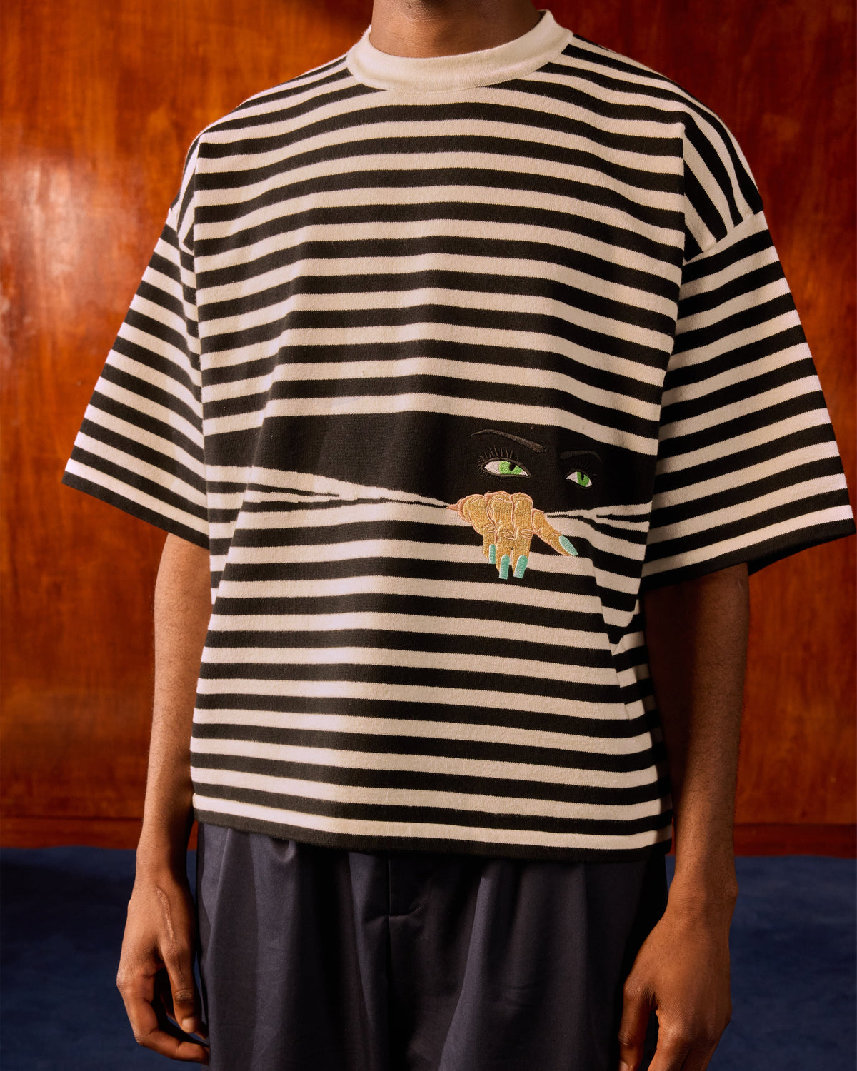 Camiseta Pavtros KNITTED PEEPING