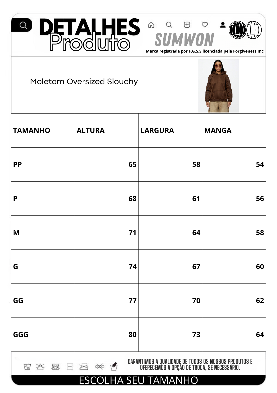 Moletom Pavtros Oversized Slouchy - foto 5