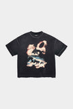 Camiseta EGHO Boxy Wild Horse Prophecy (Faded Black)