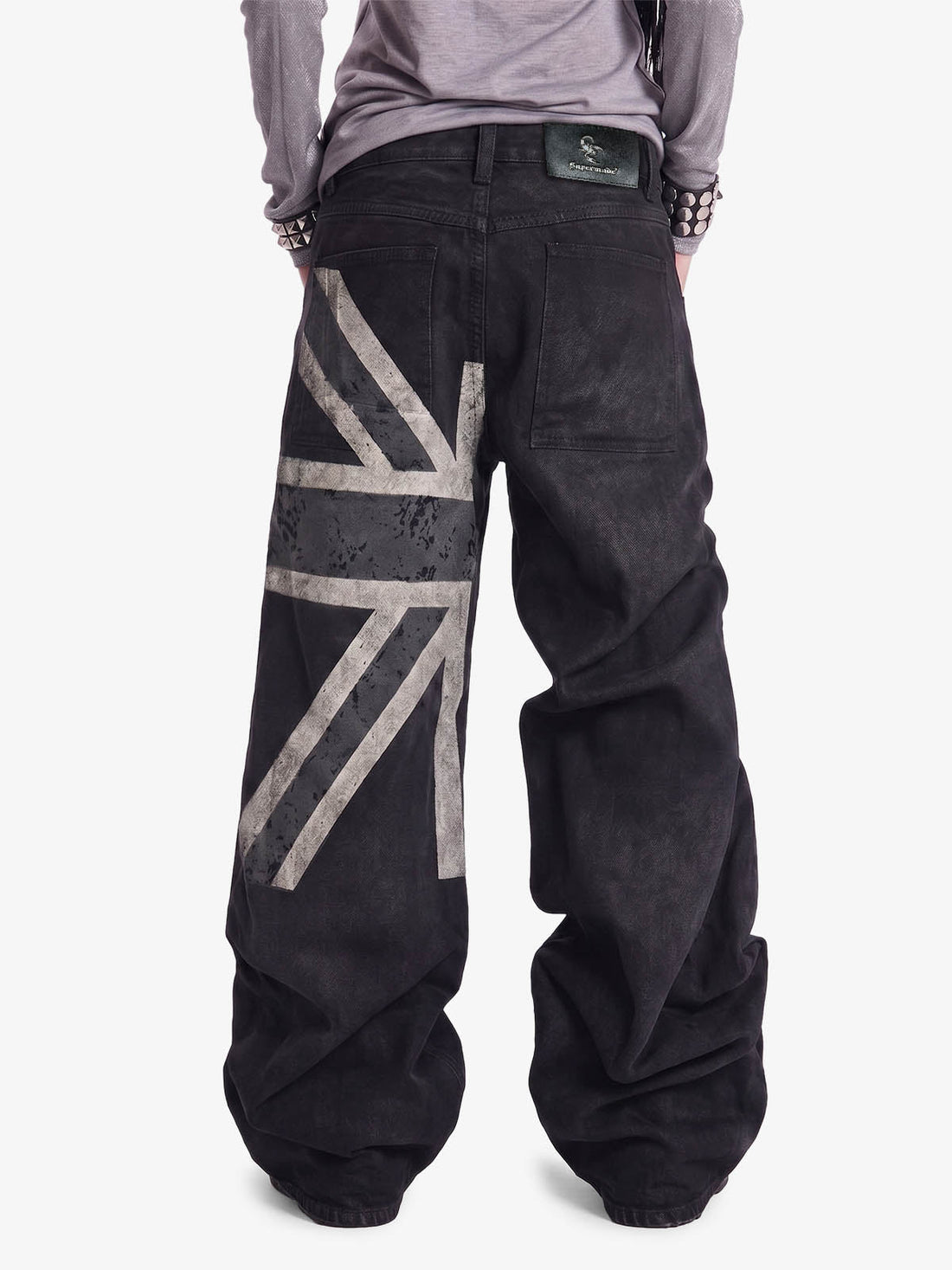 Calça Pavtros Flag Graphic Washed Distressed - foto 1