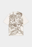 Camiseta Elo Em Comum Over YET (Off White)